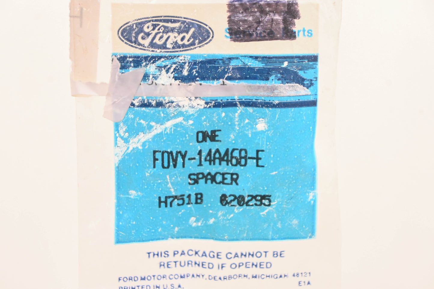 New OEM Ford F0VY-14A468-E Spacer NOS