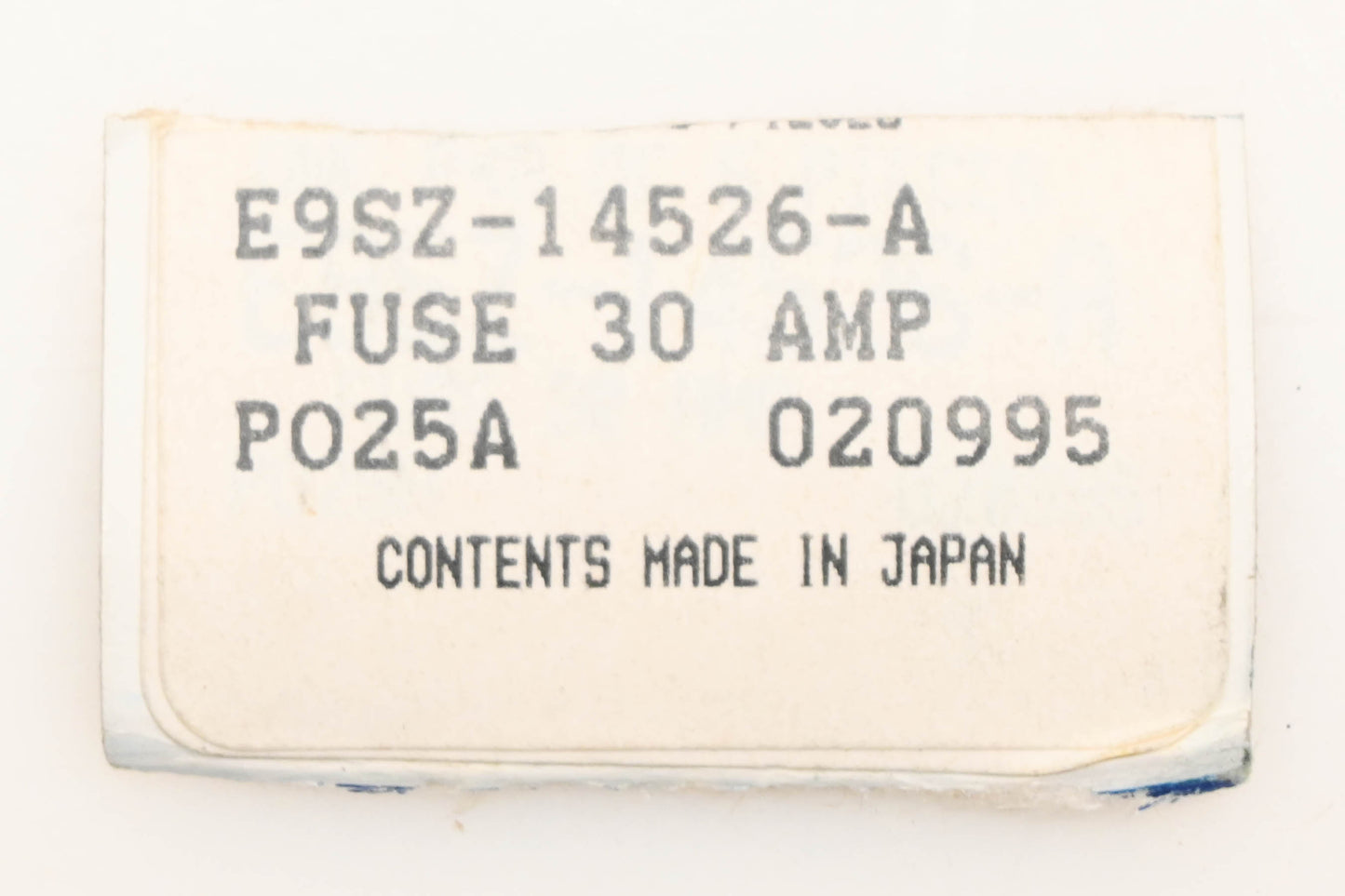 New OEM Ford E9SZ-14526-A 30amp Fuse Circuit Breakers Qty 3 NOS