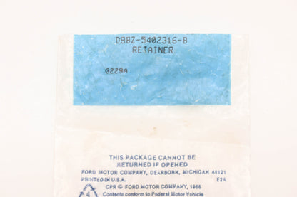 New OEM Ford D9BZ-5402316-B Retainer Clips Qty 2 NOS