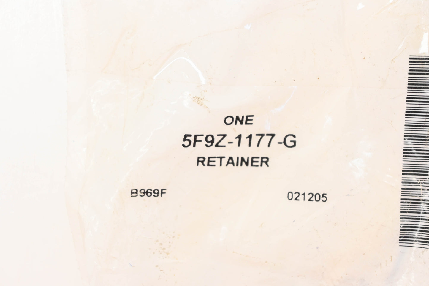 New OEM Ford 5F9Z-1177-G Input Shaft Retainer NOS