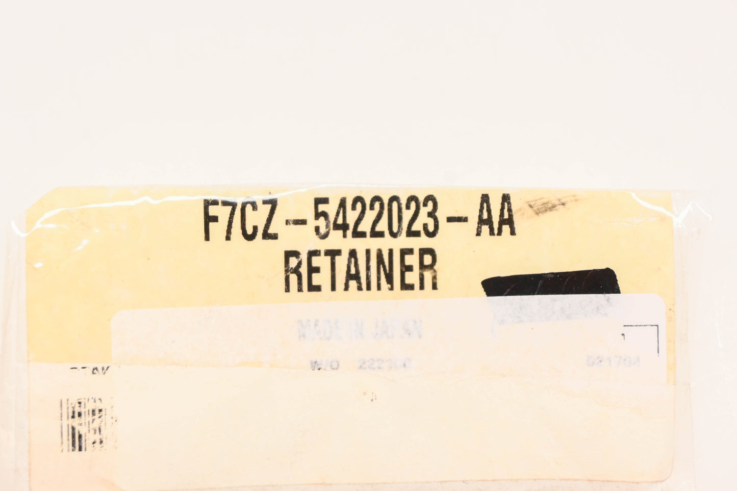 New OEM Ford F7CZ-5422023-AA Door Lock Cylinder Retainer NOS
