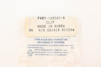 New OEM Ford F4BZ-18B561-A Clip NOS