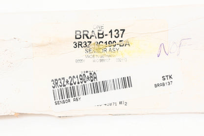 New OEM Motorcraft BRAB-137, 3R3Z-2C190-BA Right Rear Wheel Sensor Assembly NOS