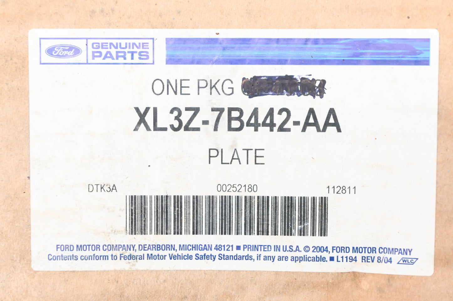 New OEM Ford XL3Z-7B442-AA Transmission Steel Driven Plates Qty 2 NOS