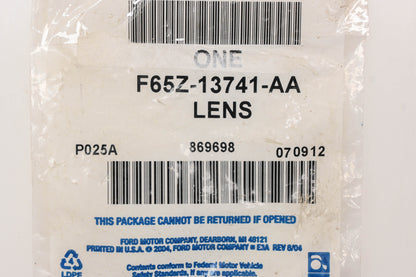 New OEM Ford F65Z-13741-AA Interior Dome Light Lens NOS