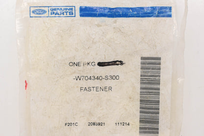New OEM Ford W704340-S300 Black Fender Liner Fasteners Qty 2 NOS