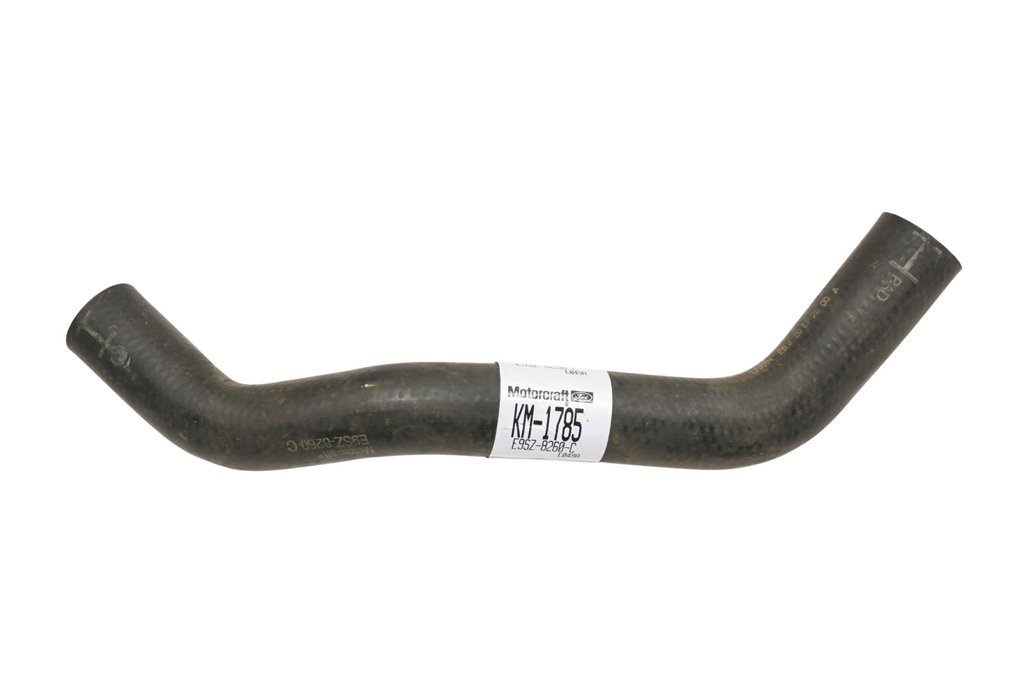 New OEM Motorcraft KM-1785, E9SZ-8260-C, KM1785 Radiator Coolant Hose NOS
