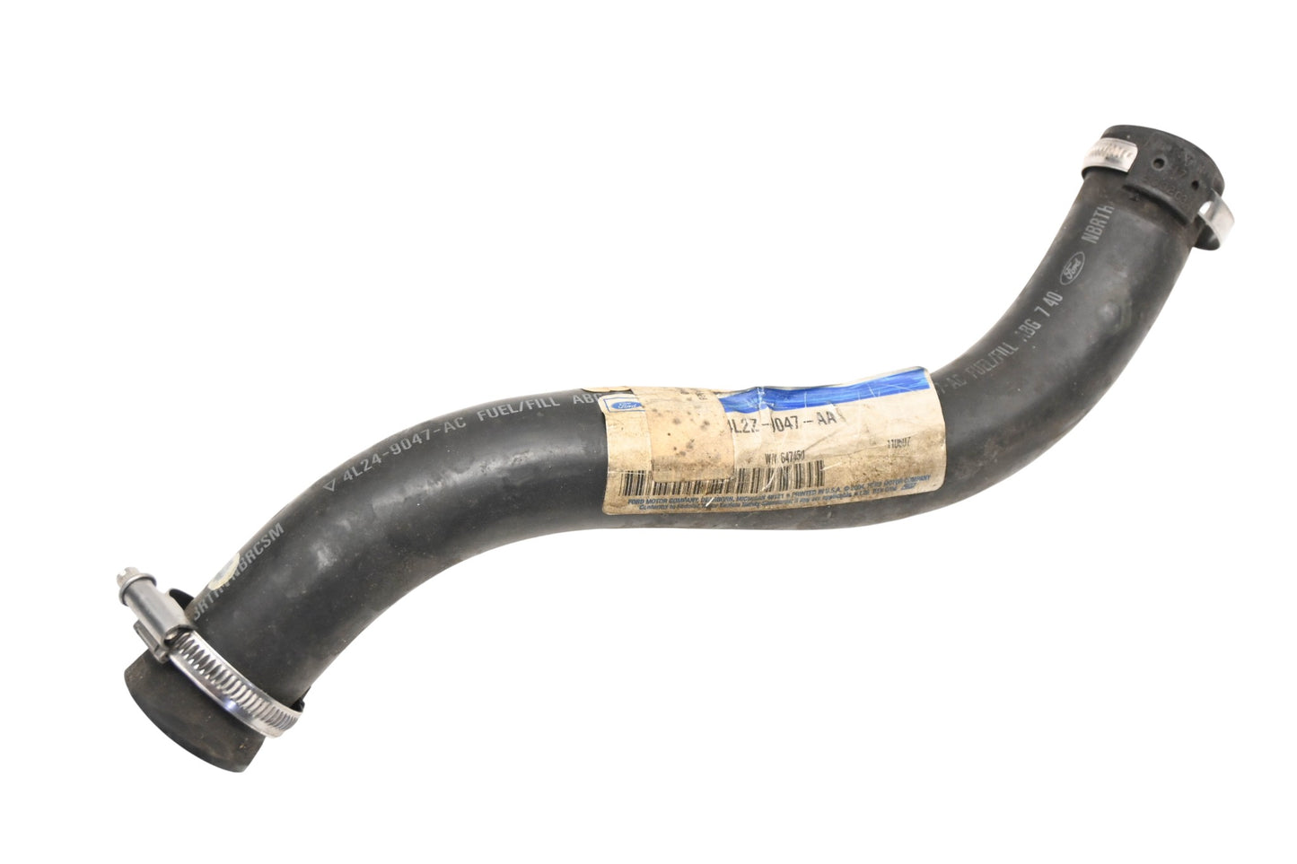 New OEM Ford 4L2Z-9047-AA, 4L24-9047-AC Fuel Filler Neck Hose NOS