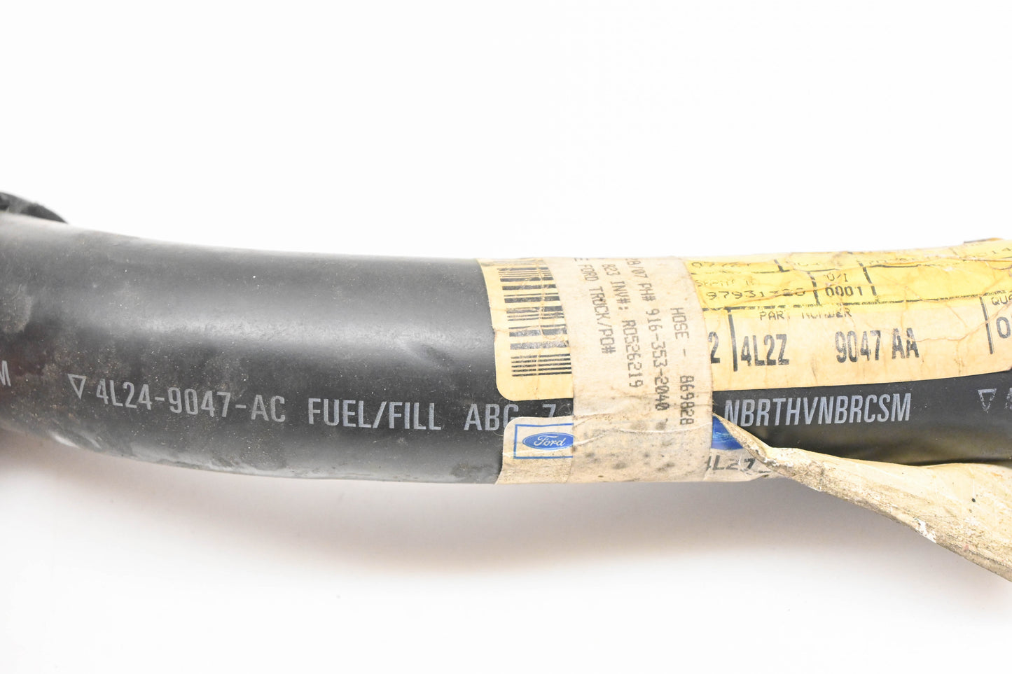 New OEM Ford 4L2Z-9047-AA, 4L24-9047-AC Fuel Filler Neck Hose NOS