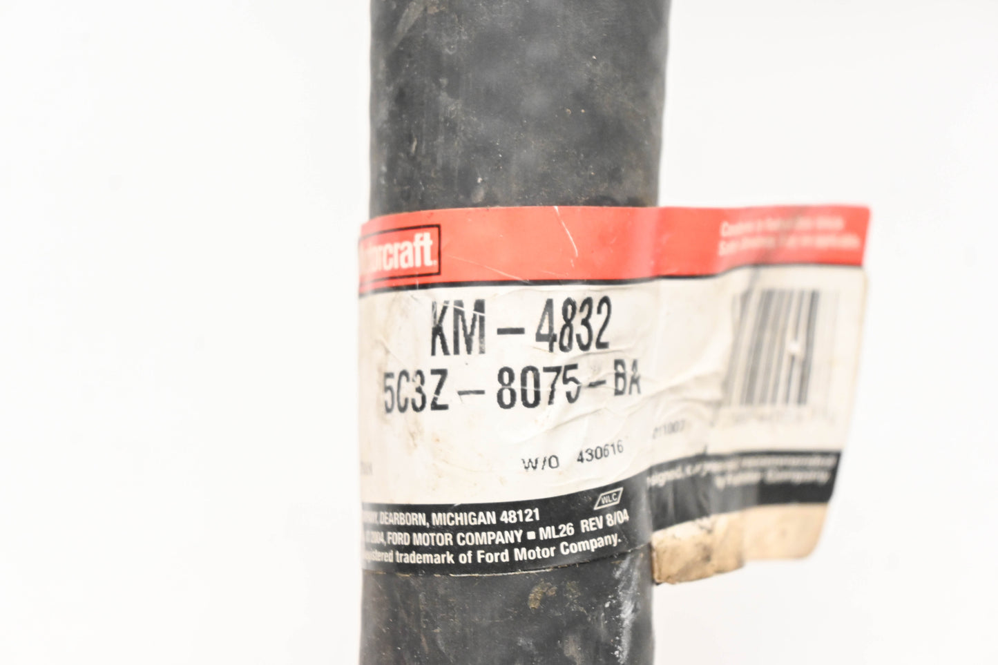 New OEM Motorcraft KM-4832, 5C3Z-8075-BA, KM4832 Radiator Coolant Hose NOS