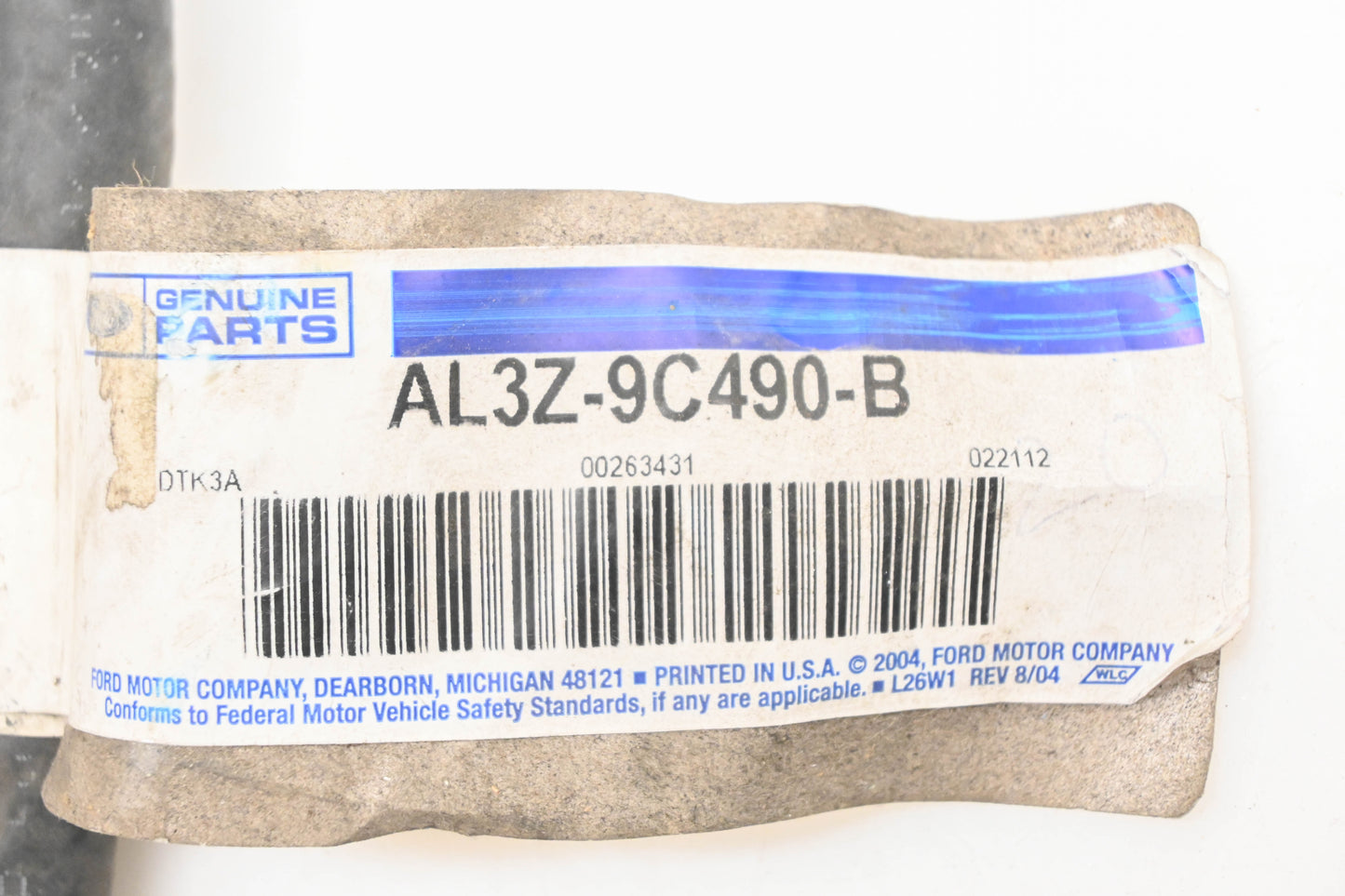 New OEM Ford AL3Z-9C490-B Vacuum Supply Hose Assembly NOS