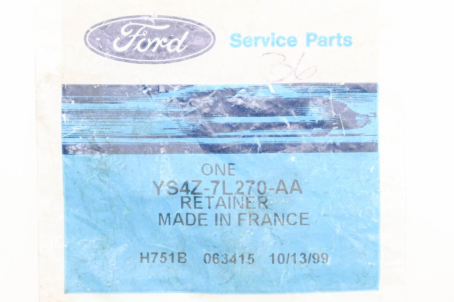New OEM Ford YS4Z-7L270-AA Spring Retainer NOS