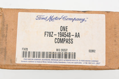 New OEM Ford F78Z-19A548-AA Compass Module NOS