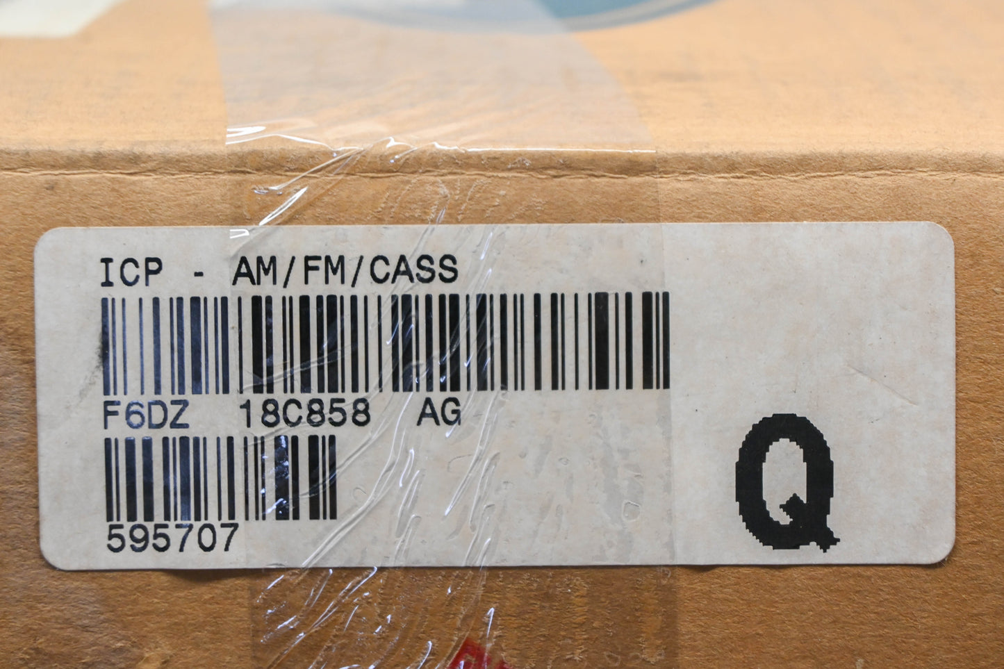 New OEM Ford F6DZ-18C858-AG AM/FM/Cassette Heater Control Panel NOS