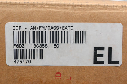 New OEM Ford F6DZ-18C858-EG AM/FM/Cassette Heater Control Panel NOS