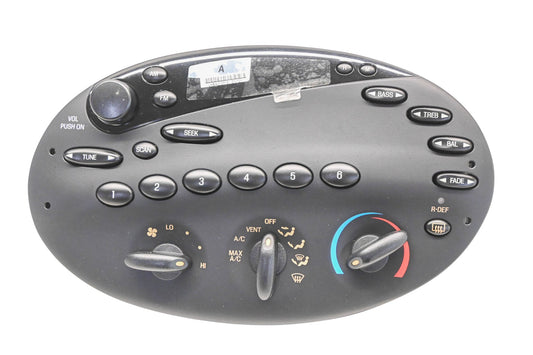 New OEM Ford F6DZ-18C858-CG AM/FM Heater Control Panel NOS