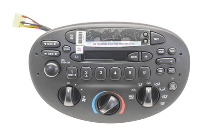 New OEM Ford F7CZ-18C858-DD AM/FM/Cassette Heater Control Panel NOS