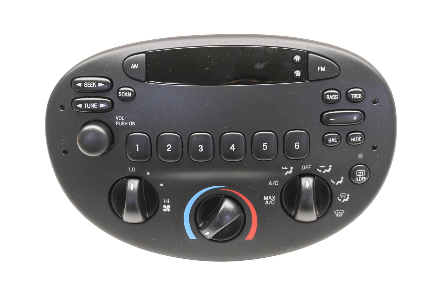 New OEM Ford F7CZ-18C858-JA AM/FM Heater Control Panel NOS