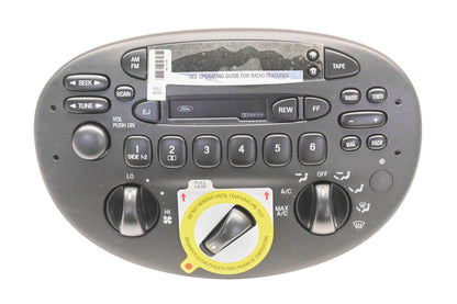 New OEM Ford F7CZ-18C858-HA AM/FM/Cassette Heater Control Panel NOS