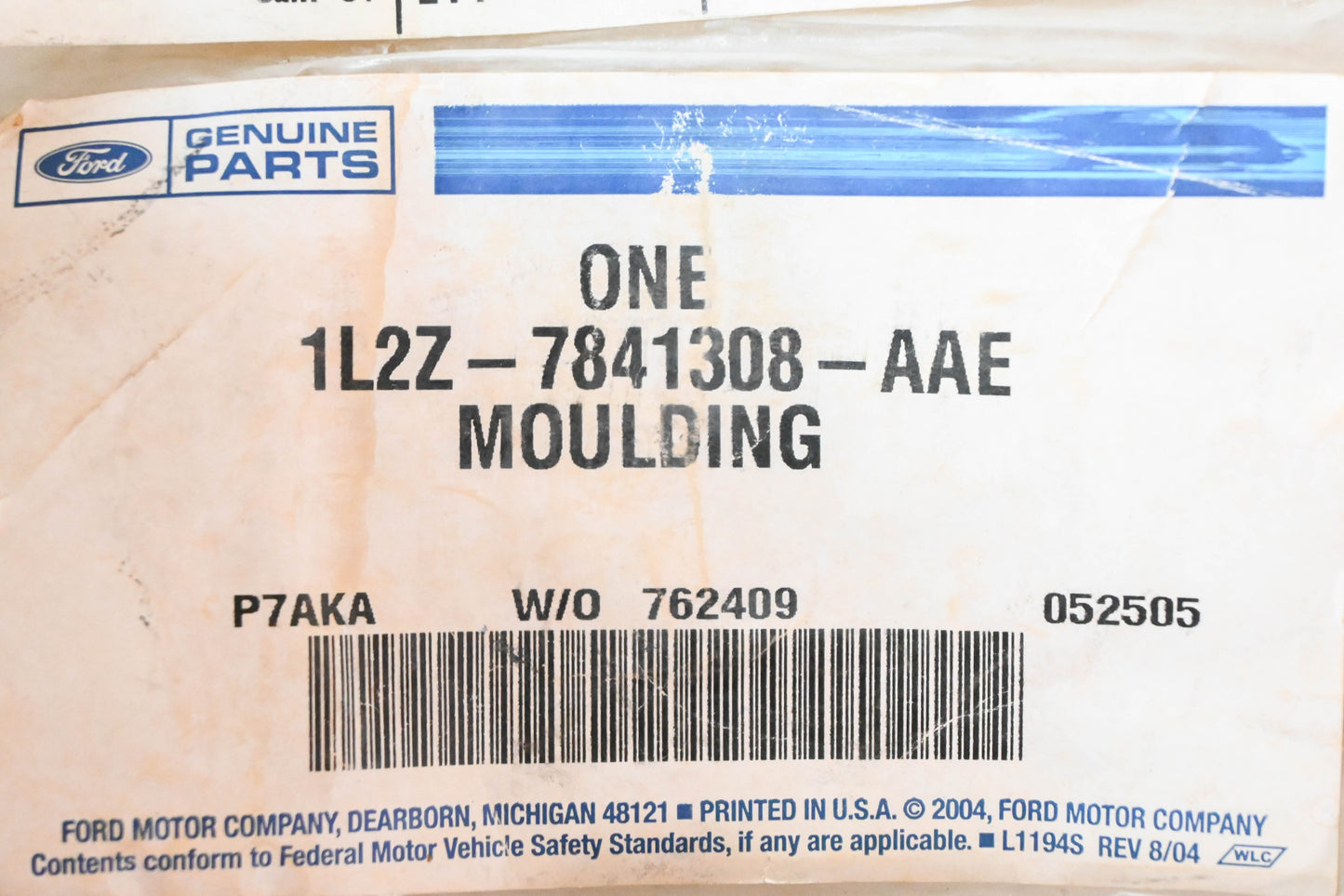 New OEM Ford 1L2Z-7841308-AAE Roof Molding Panel NOS