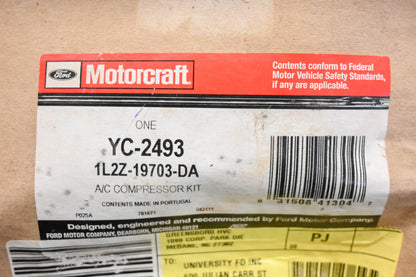 New OEM Motorcraft YC-2493, 1L2Z-19703-DA, YC2493 A/C Compressor NOS