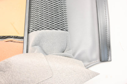 New OEM Ford 2M5Z-5464417-CAD Grey Front Seat Back Cover NOS