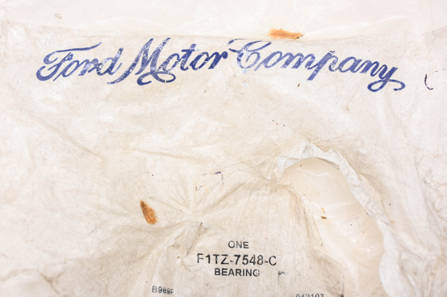 New OEM Ford F1TZ-7548-C Manual Transmission Clutch Release Bearing NOS