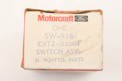 New OEM Motorcraft SW-938, C9TZ-15520-F, SW938 Back Up Light Switch NOS