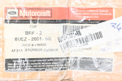 New OEM Motorcraft BRF-2, 8U9Z-2001-BB, BRF2 Brake Pad Kit NOS