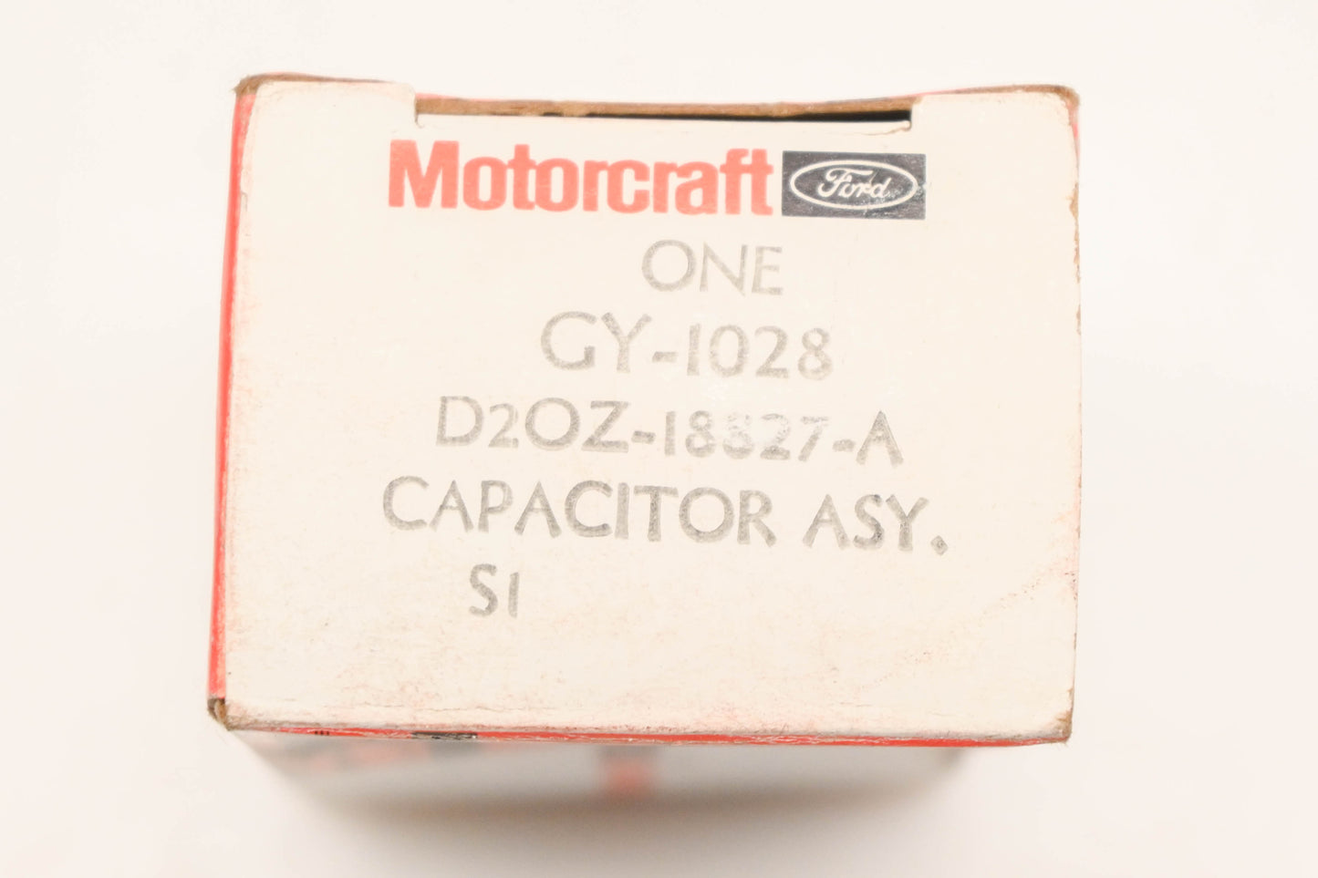 New OEM Motorcraft GY-1028, D2OZ-18827-A, GY1028 Condenser Capacitor NOS