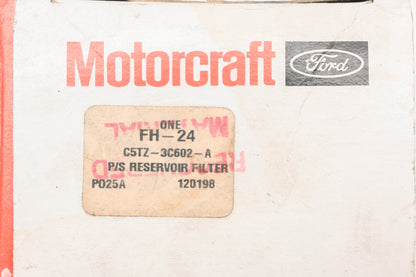 New OEM Motorcraft FH-24, C5TZ-3C602-A, FH24 Power Steering Filter NOS