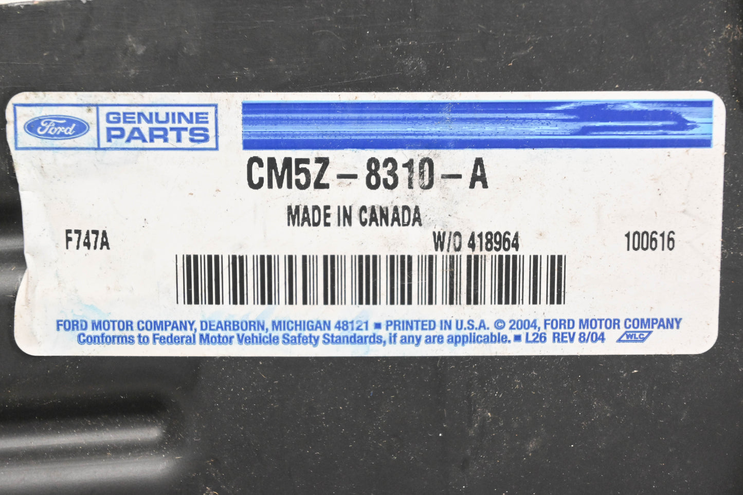 New OEM Ford CM5Z-8310-A Lefthand Radiator Support Air Deflector NOS
