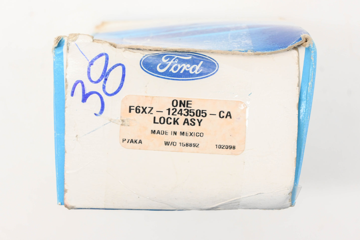 New OEM Ford F6XZ-1243505-CA Door Cylinder Lock With Key NOS