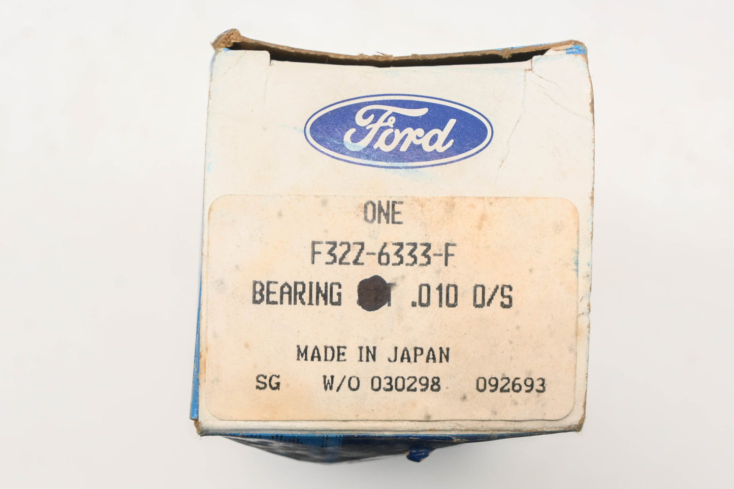 New OEM Ford F32Z-6333-F Bearing .010" OS Kit NOS