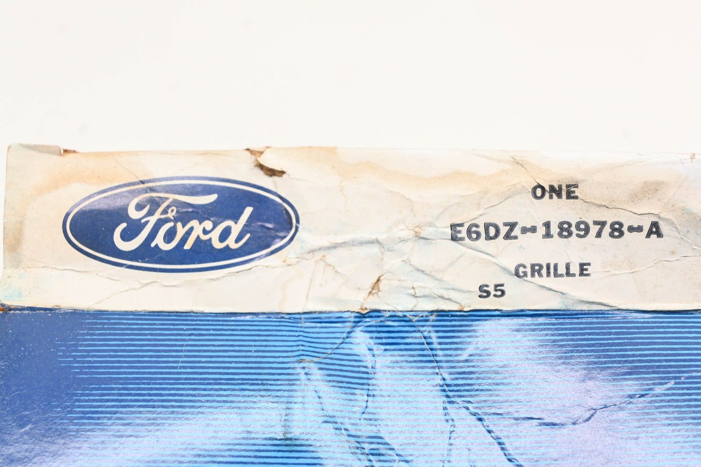 New OEM Ford E6DZ-18978-A Grille Cover NOS