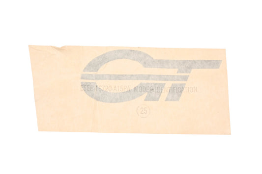 New OEM Ford E6FZ-8A223-B GT Emblem Decal NOS