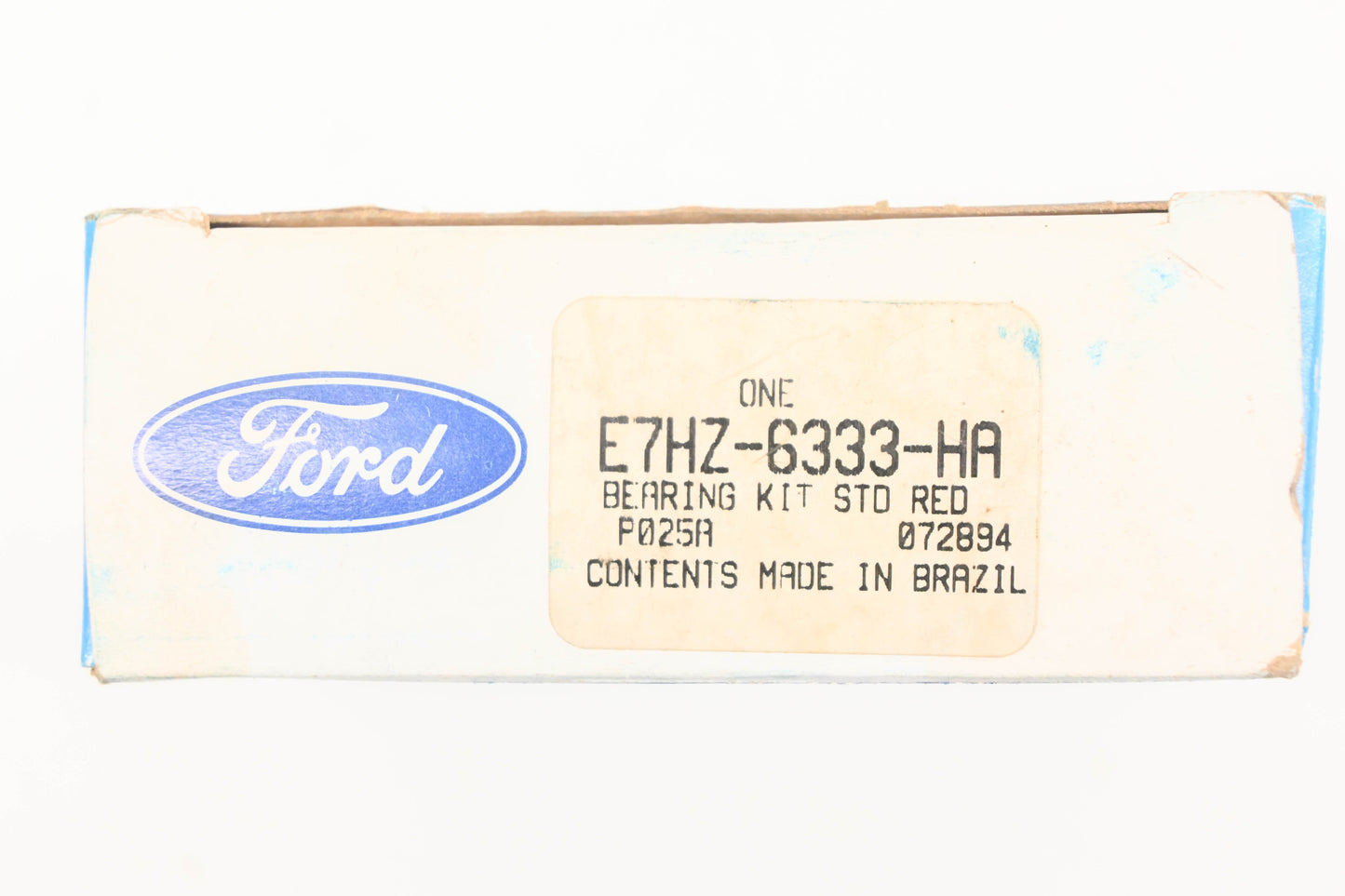 New OEM Ford E7HZ-6333-HA Red Crankshaft Bearing Kit NOS