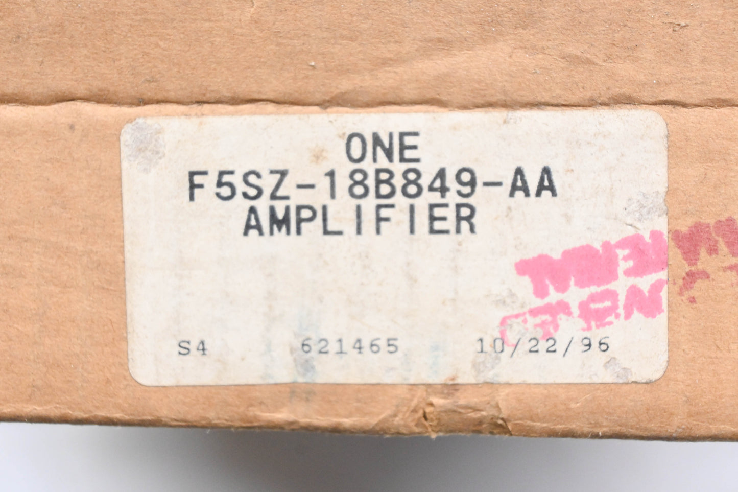 New OEM Ford F5SZ-18B849-AA, F5SF-18T805-AA Amplifier NOS