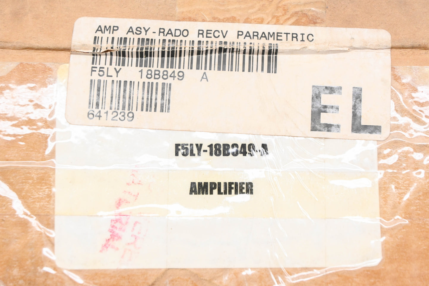 New OEM Ford F5LY-18B849-A, F5LF-18C807-AA Amplifier NOS