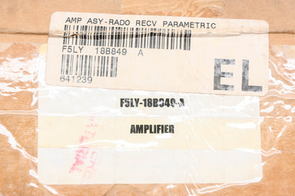 New OEM Ford F5LY-18B849-A, F5LF-18C807-AA Amplifier NOS