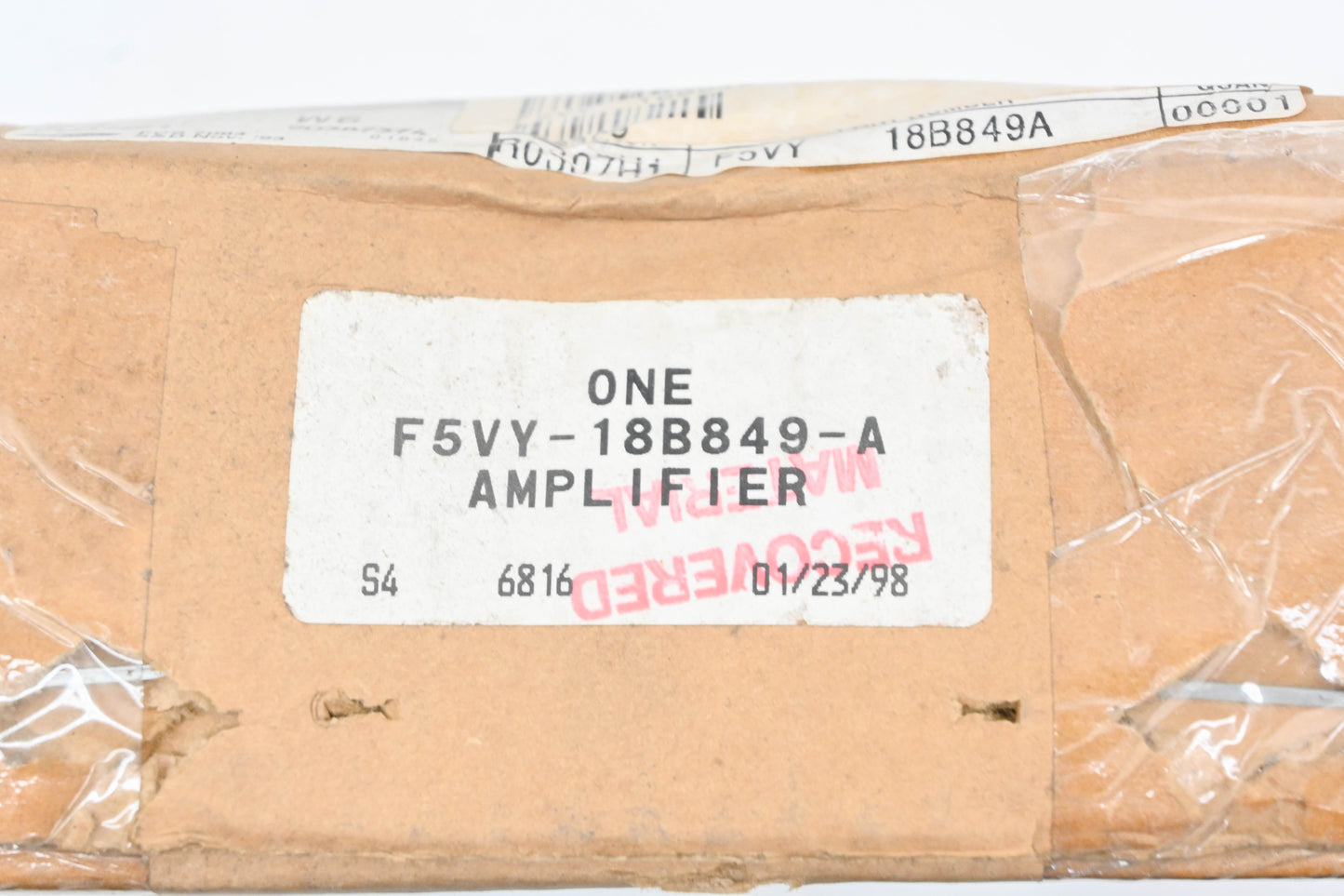New OEM Ford F5VY-18B849-A, F5VF-19B176-AA Amplifier NOS