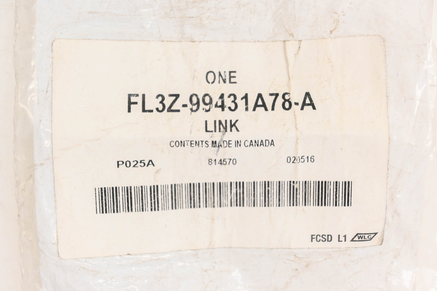 New OEM Ford FL3Z-99431A78-A Tailgate Handle Link Rod NOS