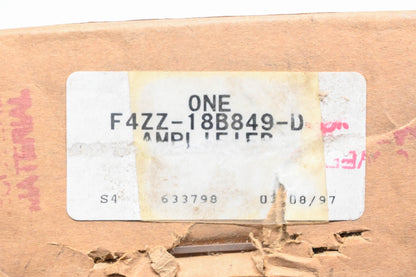 New OEM Ford F4ZZ-18B849-D, F4ZF-18T806-BC Amplifier NOS