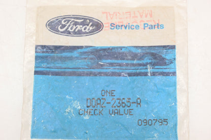 New OEM Ford DOAZ-2365-A Brake Booster Vacuum Check Valve NOS