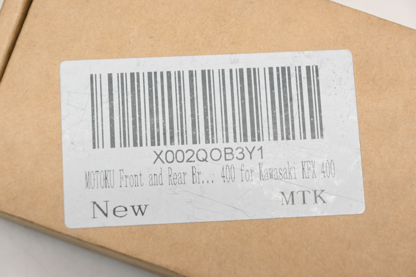 Motoku X002QOB3Y1, ?69100-43870 Front And Rear Brake Pad Kit NOS