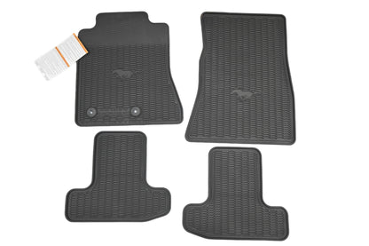 New OEM Ford FR3Z-631330-BA Mustang Black Floor Mat Kit NOS