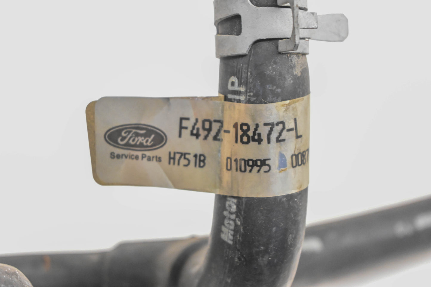 New OEM Ford F49Z-18472-L Heater Hose Assembly NOS