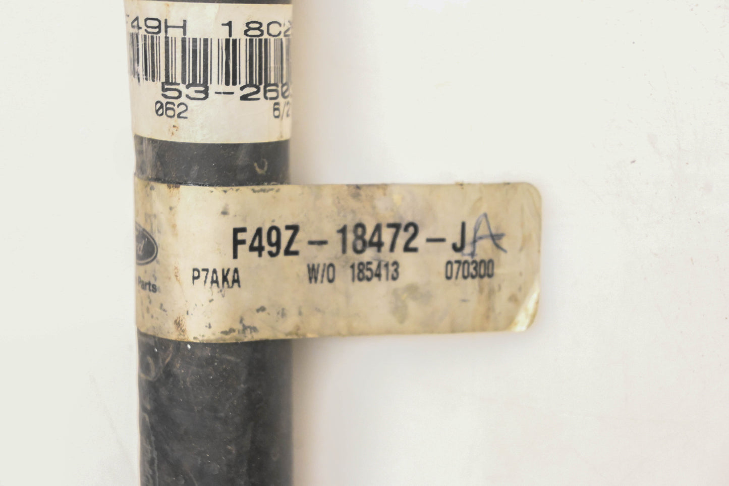 New OEM Ford F49Z-18472-J Heater Hose Assembly NOS