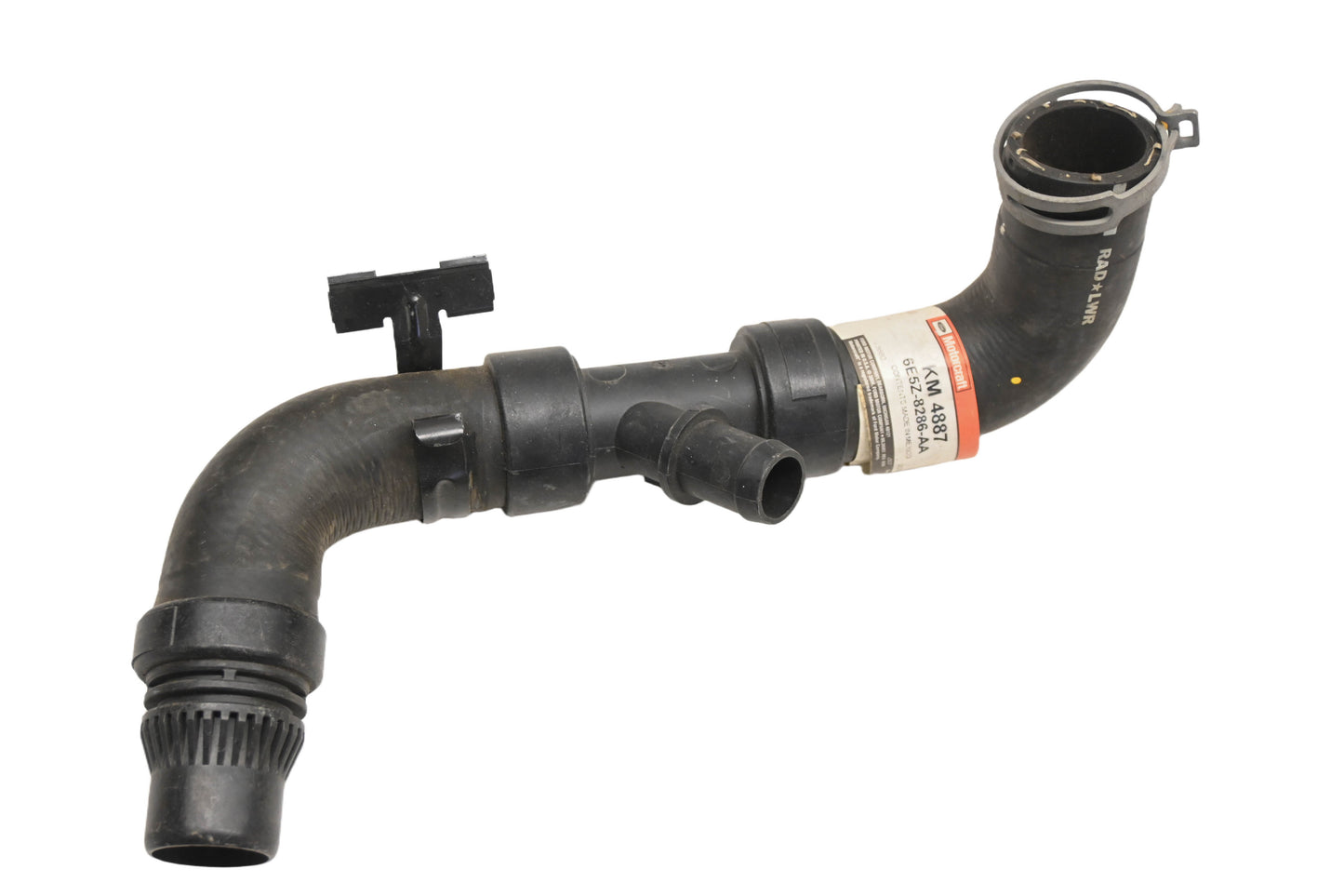 New OEM Motorcraft KM-4887, 6E5Z-8286-AA, KM4887 Radiator Coolant Hose Assembly NOS