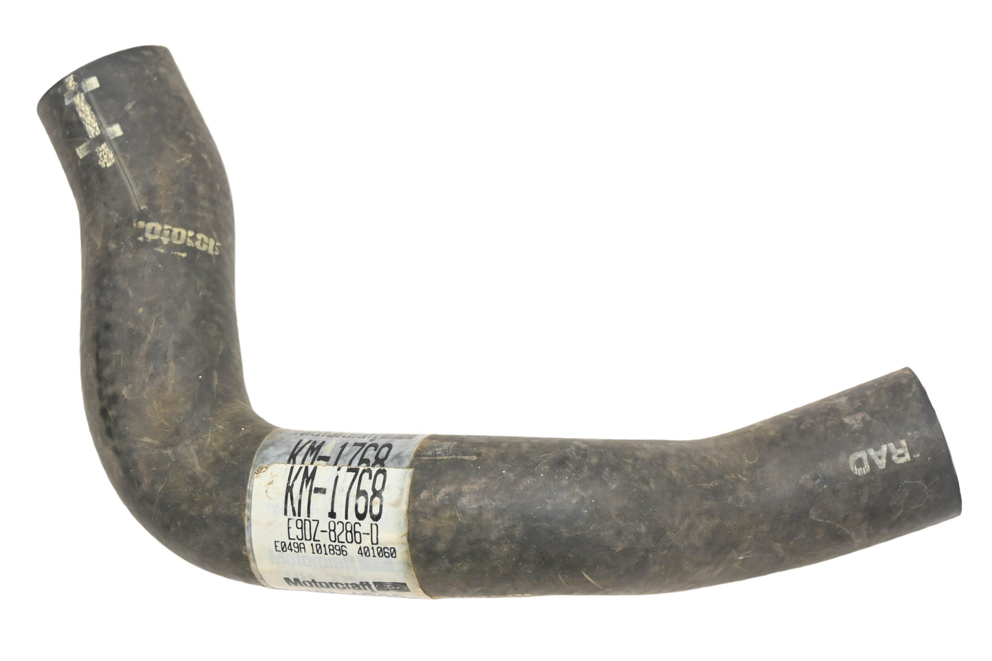 New OEM Motorcraft KM-1768, E9DZ-8286-D, KM1768 Radiator Coolant Hose NOS